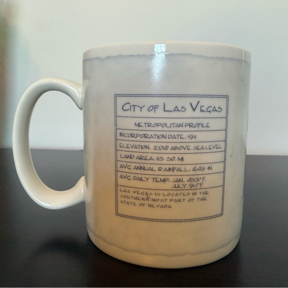 Starbucks Las Vegas 2008 Collectible Souvenier 18 fl oz Mug - Picture 4 of 6